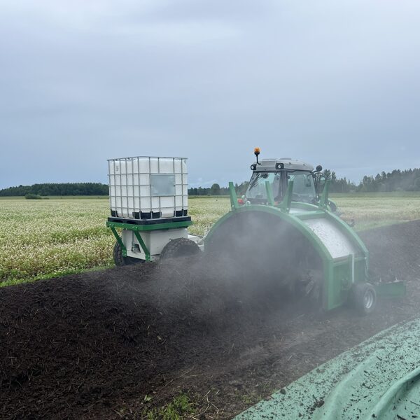 Quality compost under cover