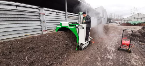 Komposta maisītājs Gujer SGF 2100 - elektrisks
